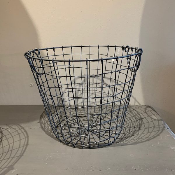 metal basket grey