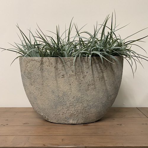 Oval Planter Rustic Dusty