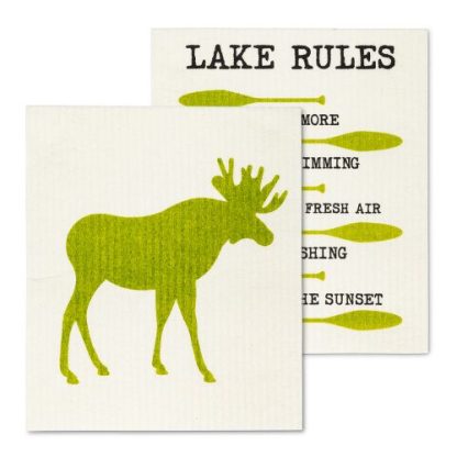 dish cloth lake rules moose