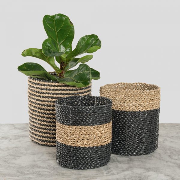 Plant Basket Black
