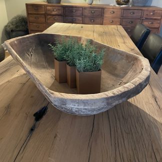 huge wooden bowl one of a kind
