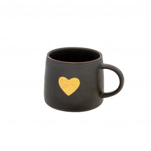 4-8607_lg gold heart mug black