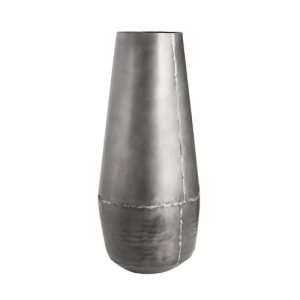 Metal Vase Grey