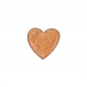 wooden heart L