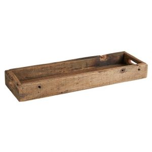 CMR013 wooden rectangular tray