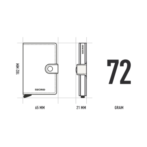 Mini Wallet Pebble Sea Green - Image 5